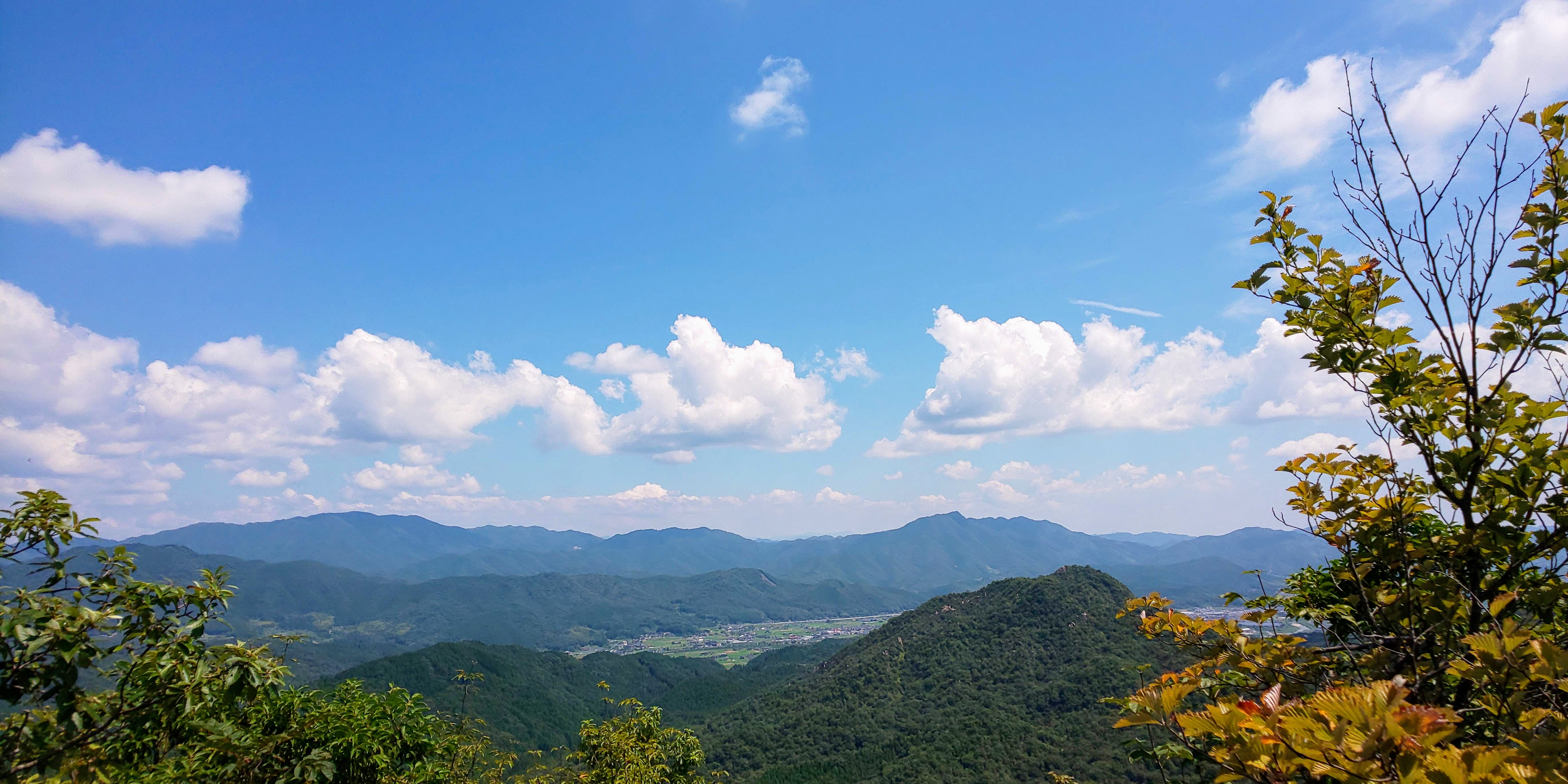 山頂風景