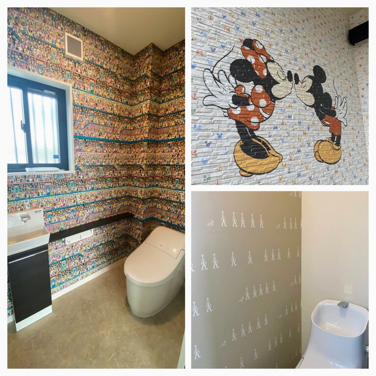 Ｎ様邸トイレ2-COLLAGE